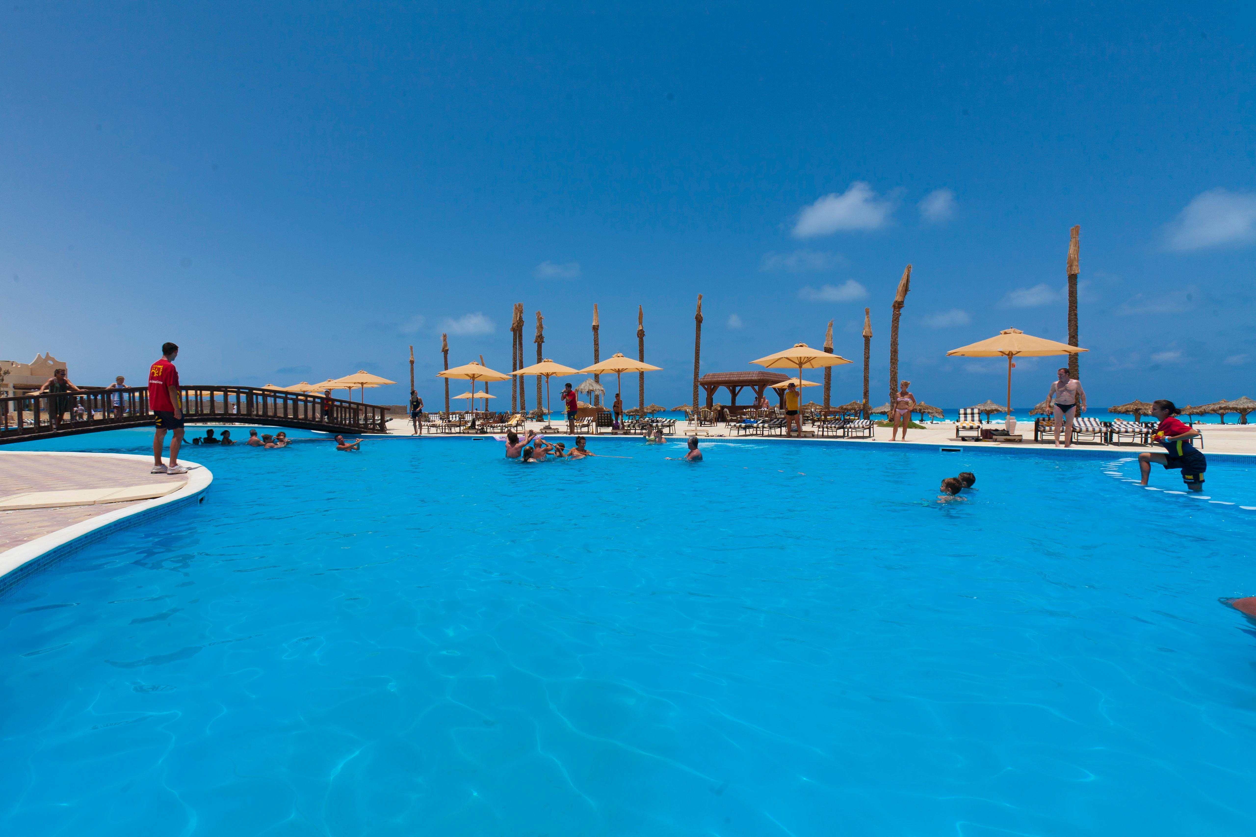Borg El Arab Beach Resort Eksteriør billede The Blue Lagoon