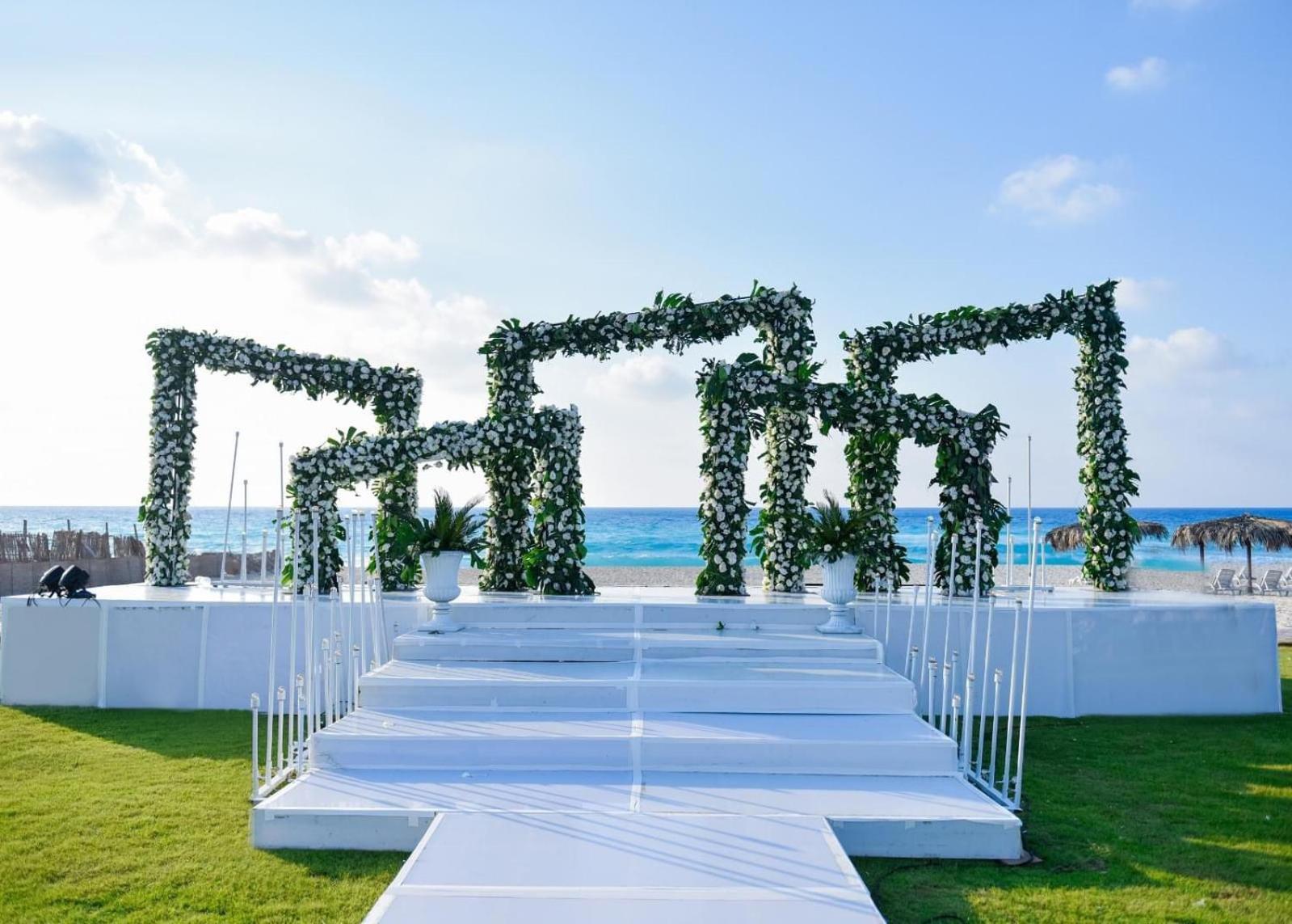 Borg El Arab Beach Resort Eksteriør billede The stage of the 2015 edition of the festival
